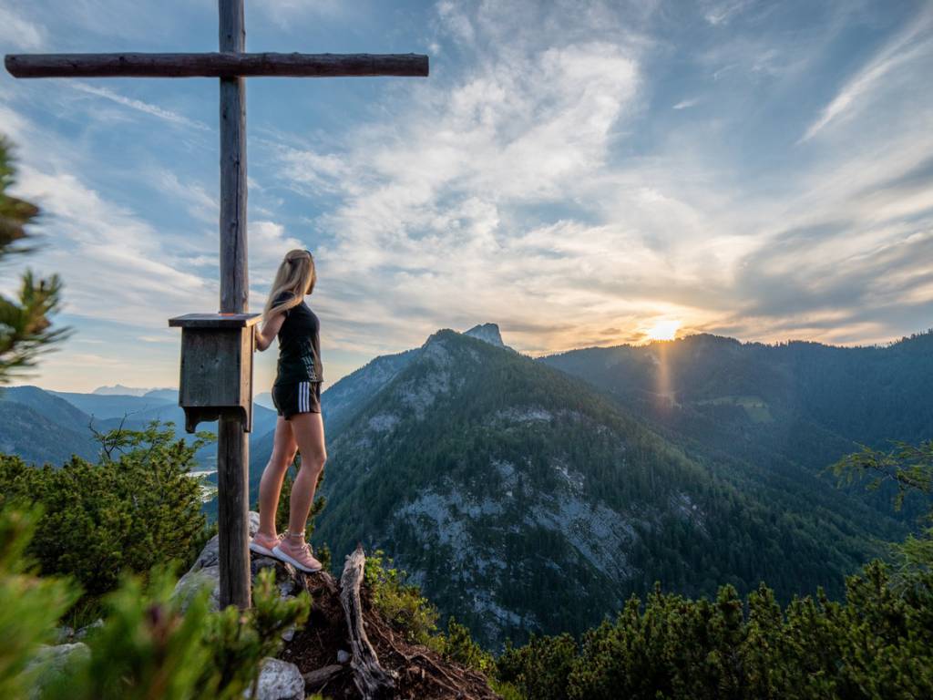Sonnenuntergang Ruhpolding